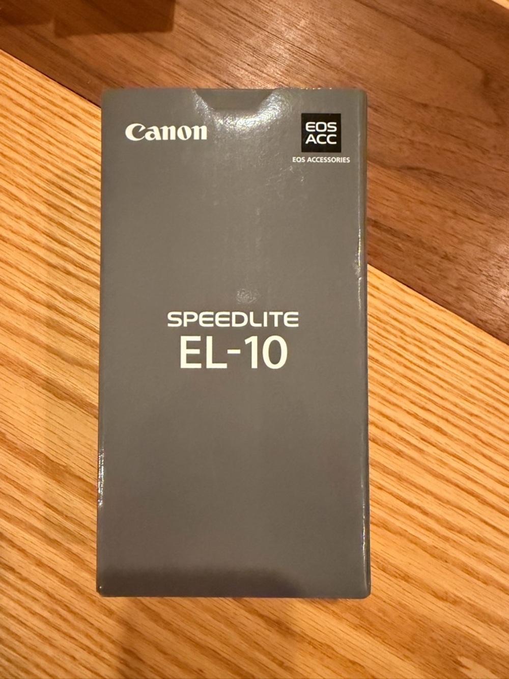 Canon Black Speedlite EL-10 Compact Camera Flash. BRAND NEW, ONLY OPENED FOR PIC - Picture 2 of 6